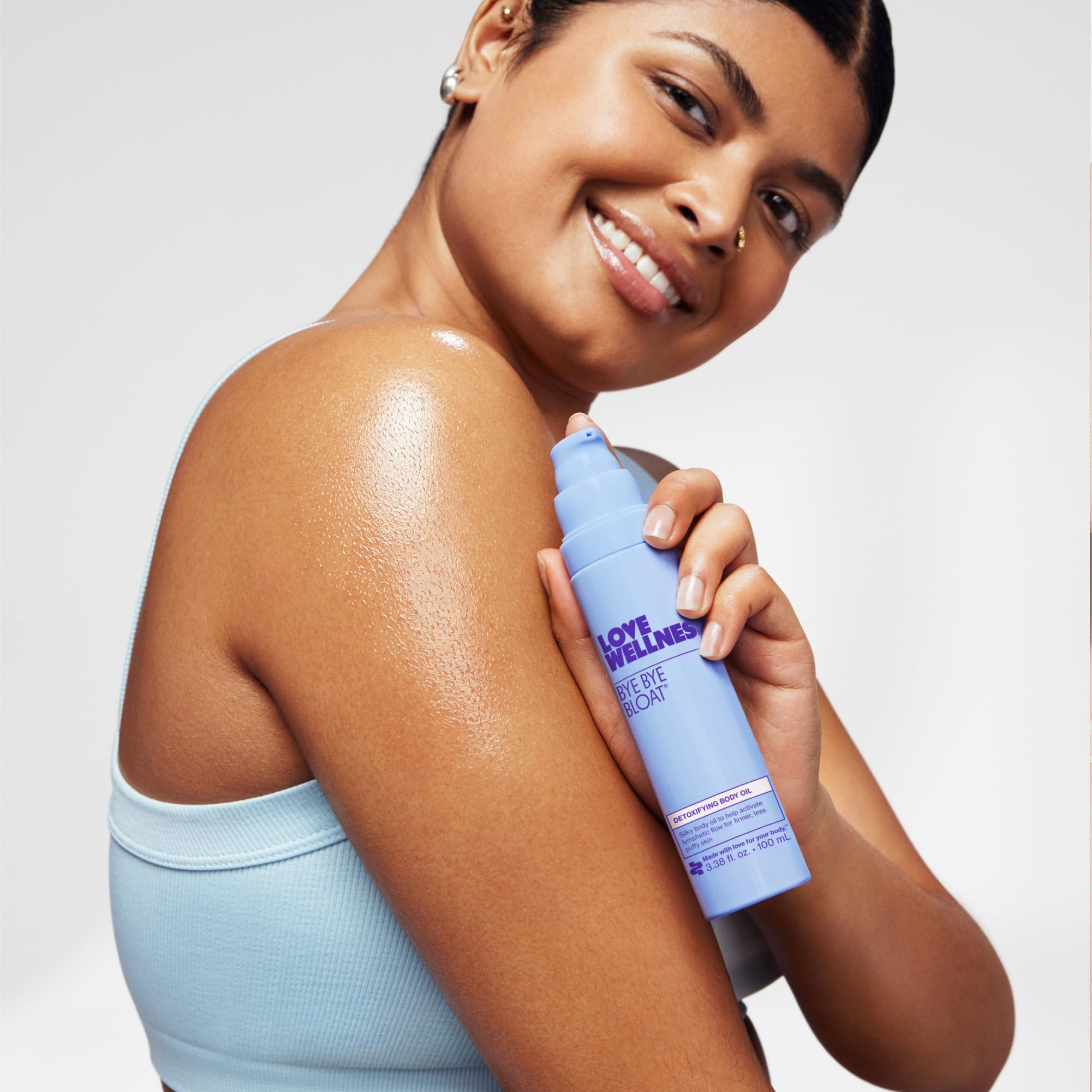 Love Wellness product label listing key botanical ingredients and benefits