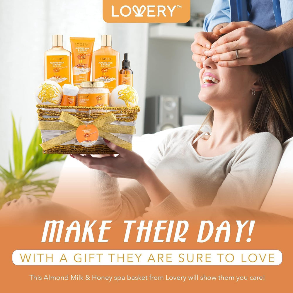 LOVERY spa kit staged in bathroom setting — creates calming at-home spa atmosphere