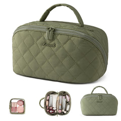 LOVEVOOK front view medium pouch shows organized storage and easy grab handle