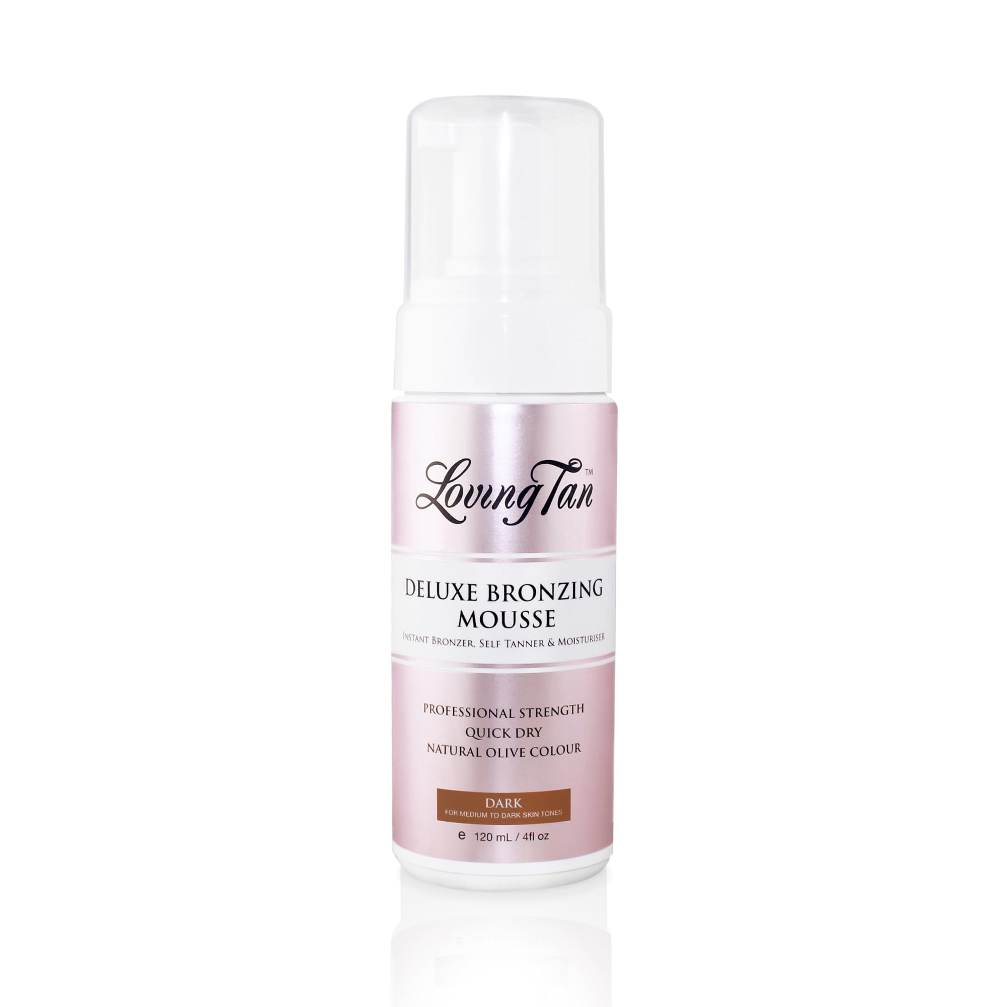 Loving Tan front packaging showing bottle and branding for clear identification and trust