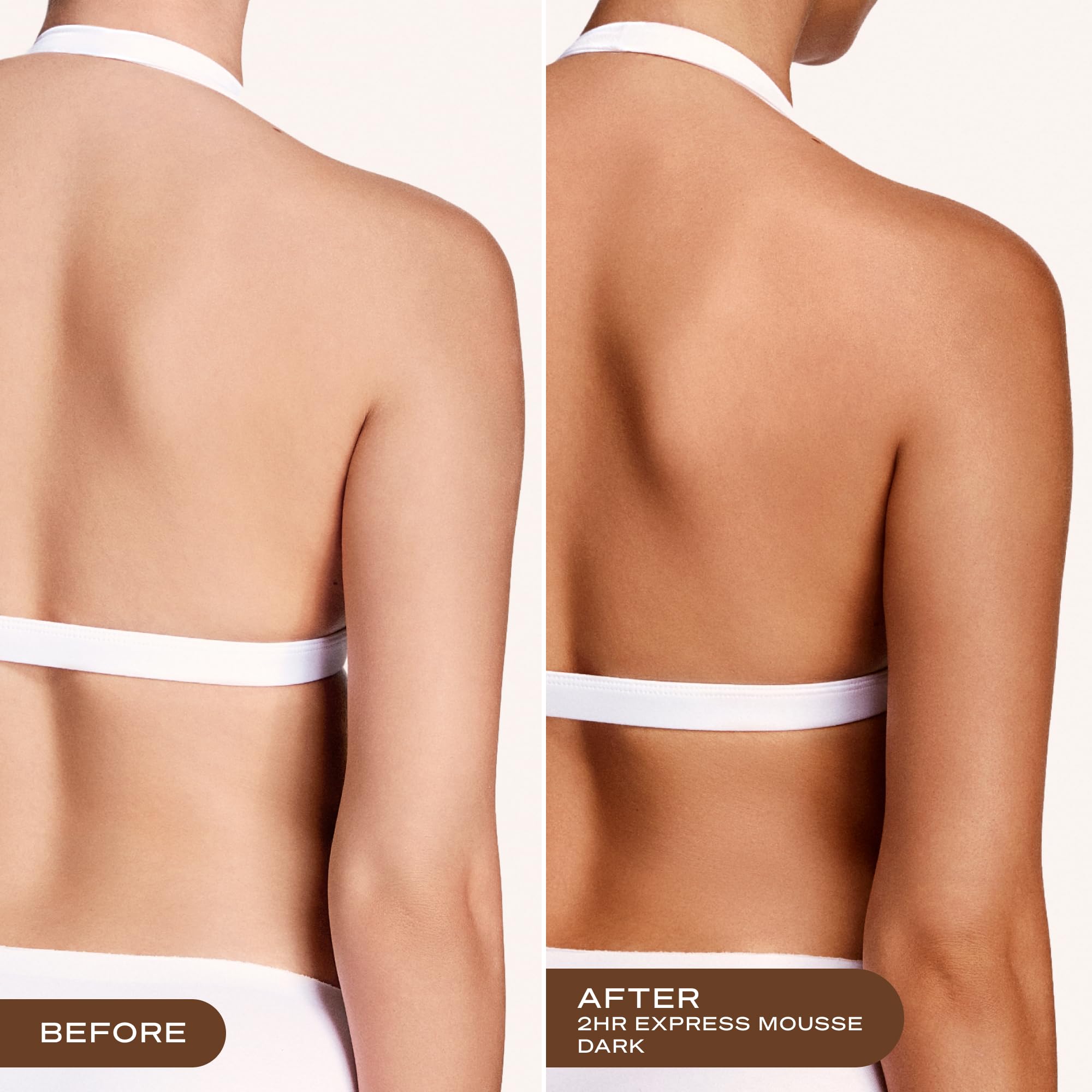Loving Tan foam texture closeup demonstrating quick-dry, lightweight feel