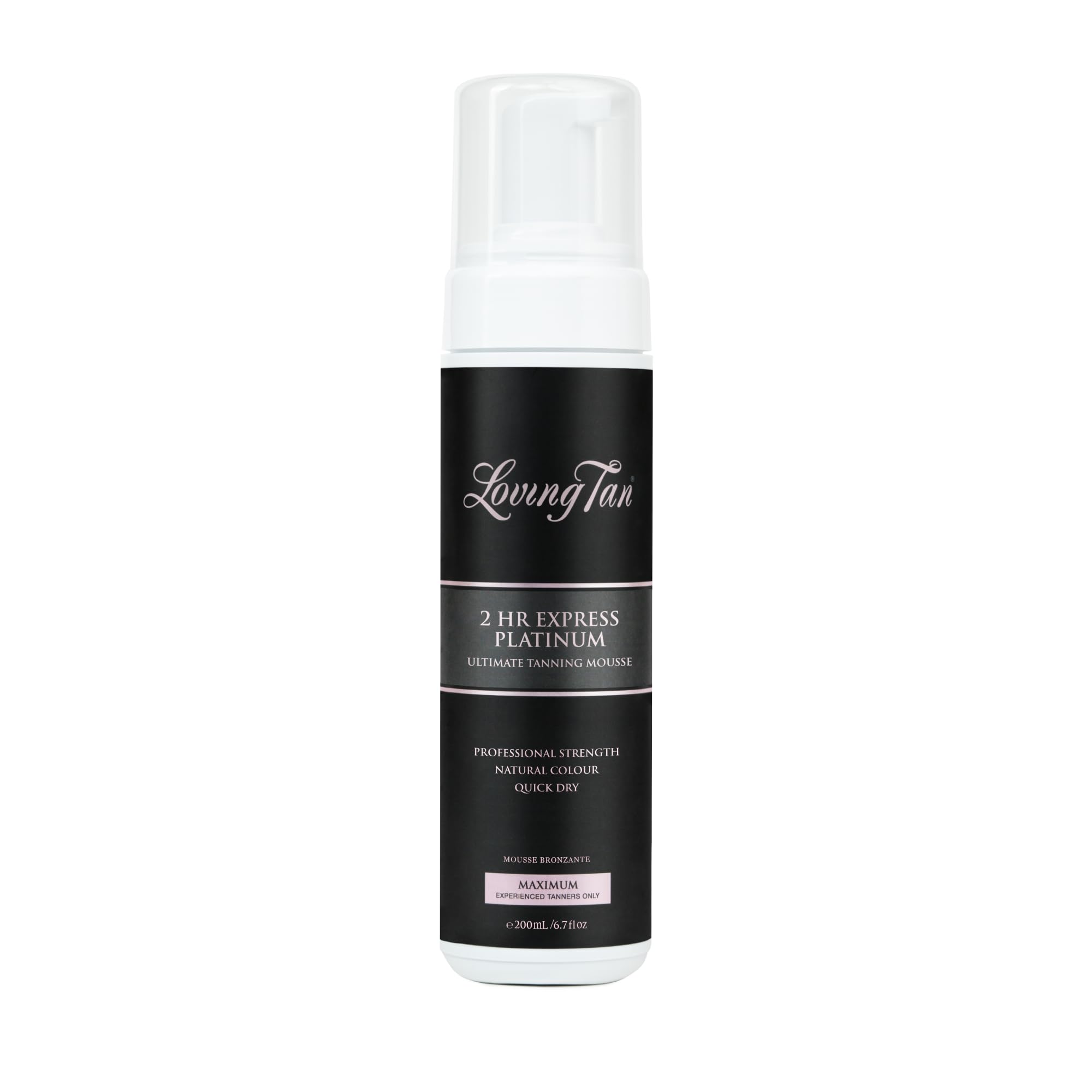 Loving Tan front packaging showing product and deep tan benefit
