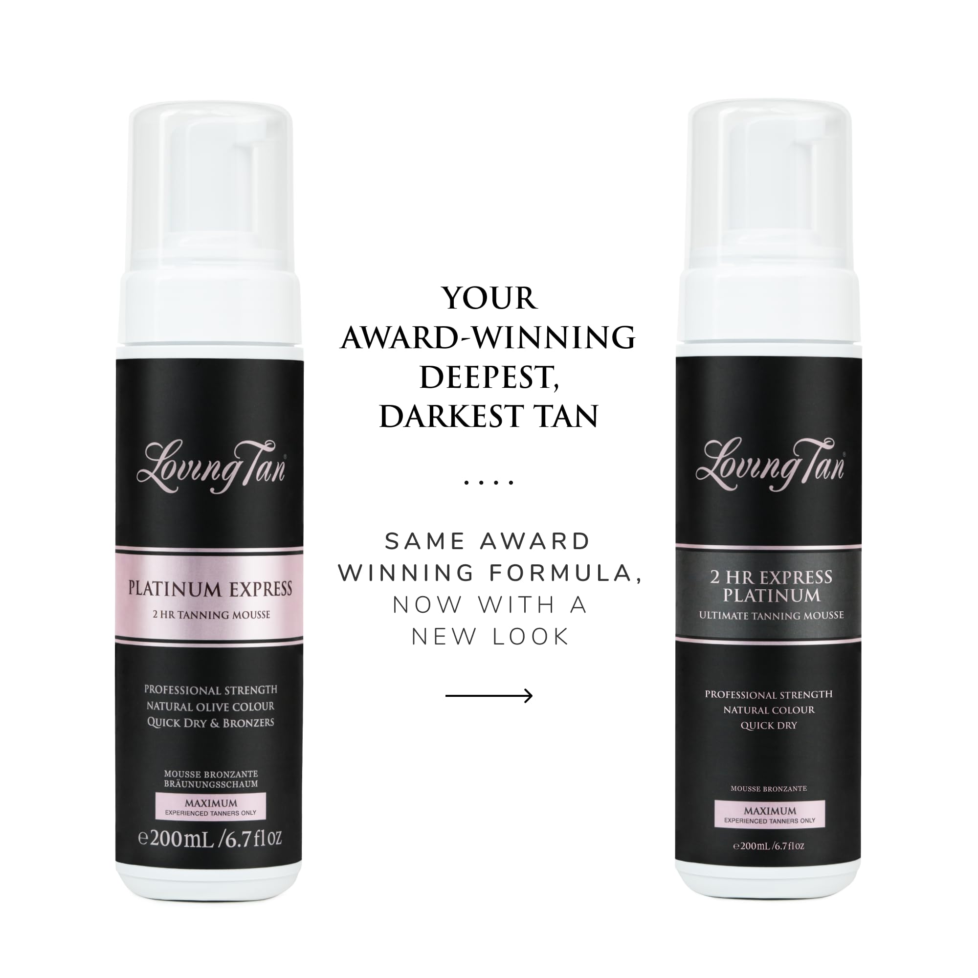 Loving Tan mousse texture close-up demonstrating creamy spreadability