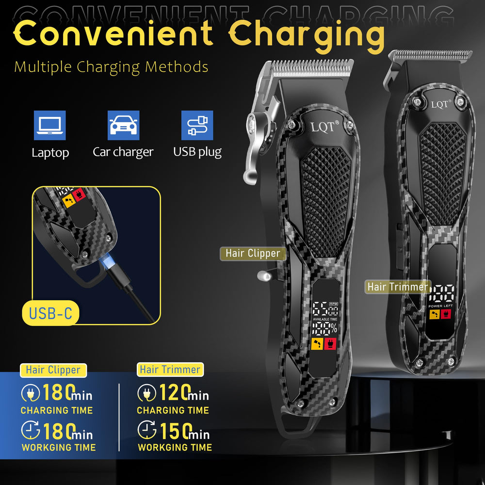 LQT kit accessories laid out showing attachments and travel-ready convenience