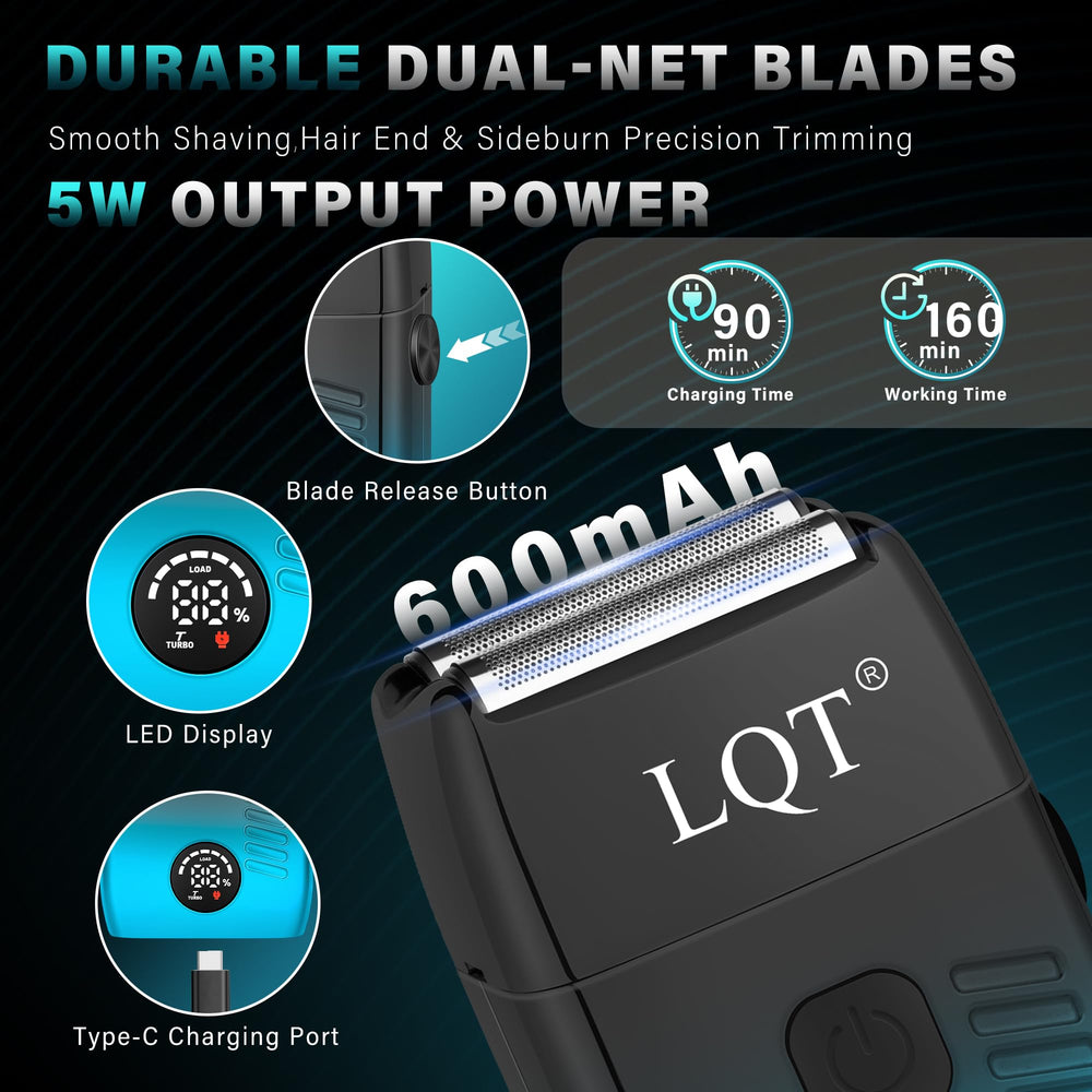 LQT nose trimmer in use for safe comfortable nostril grooming
