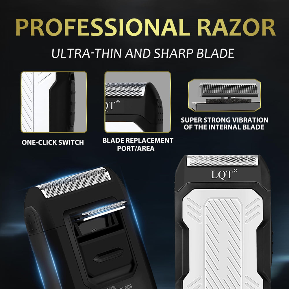 LQT array of trimmer and clipper combs for precise length control