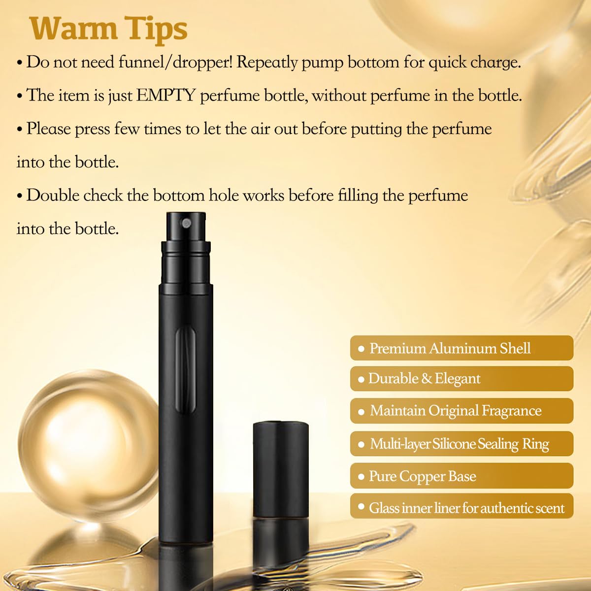 LTBL fine mist spray close-up demonstrating nano-fine atomization and even application benefit
