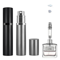 LTBL front view of both black and gray atomizers showing portability benefit