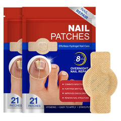 LTQXGT front packaging showing 21 nail patches for neat nails