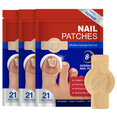 LTQXGT front packaging showing three packs and 21 patches for quick care