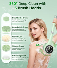 LUBEJR extended handle profile demonstrating reach and ergonomic control