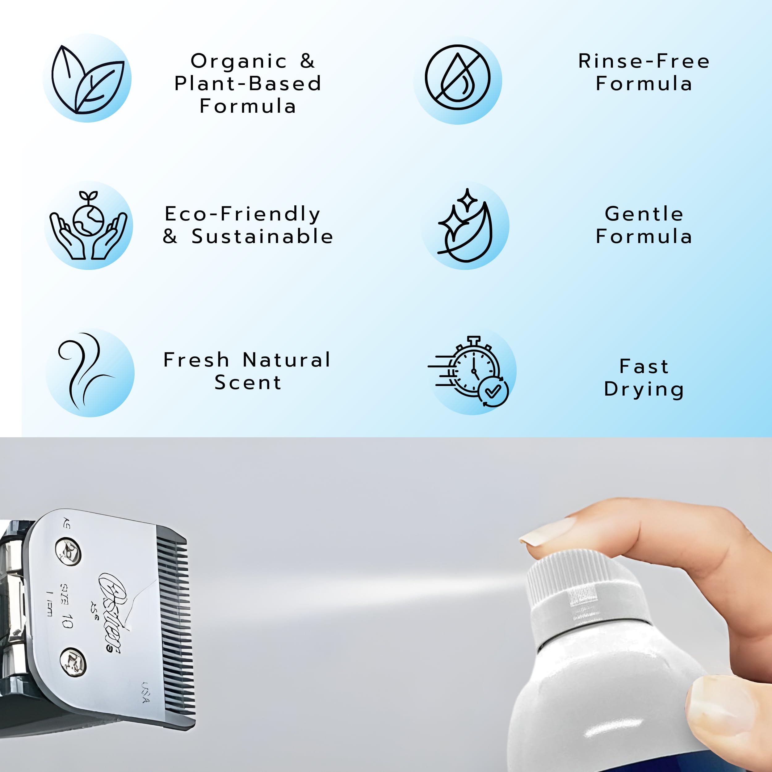 LUCAS-CIDE removing residue from blade teeth for easier maintenance