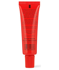 Lucas Papaw open tube demonstrating direct lip application for quick touch-ups