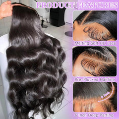 LUCKNOVA hairline and baby hair detail demonstrating ready-to-wear natural look benefit