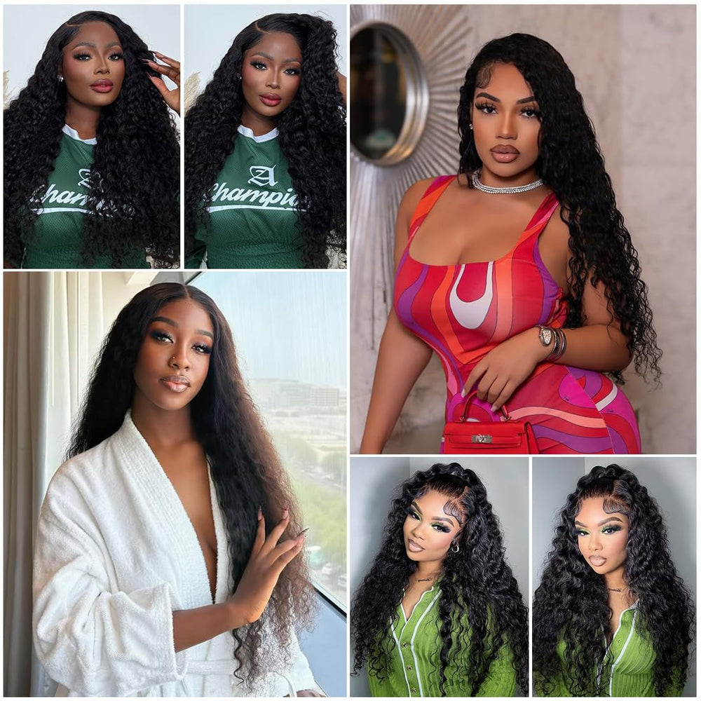 Lucksee wig beside ruler showing 30 inch length for accurate size expectation benefit