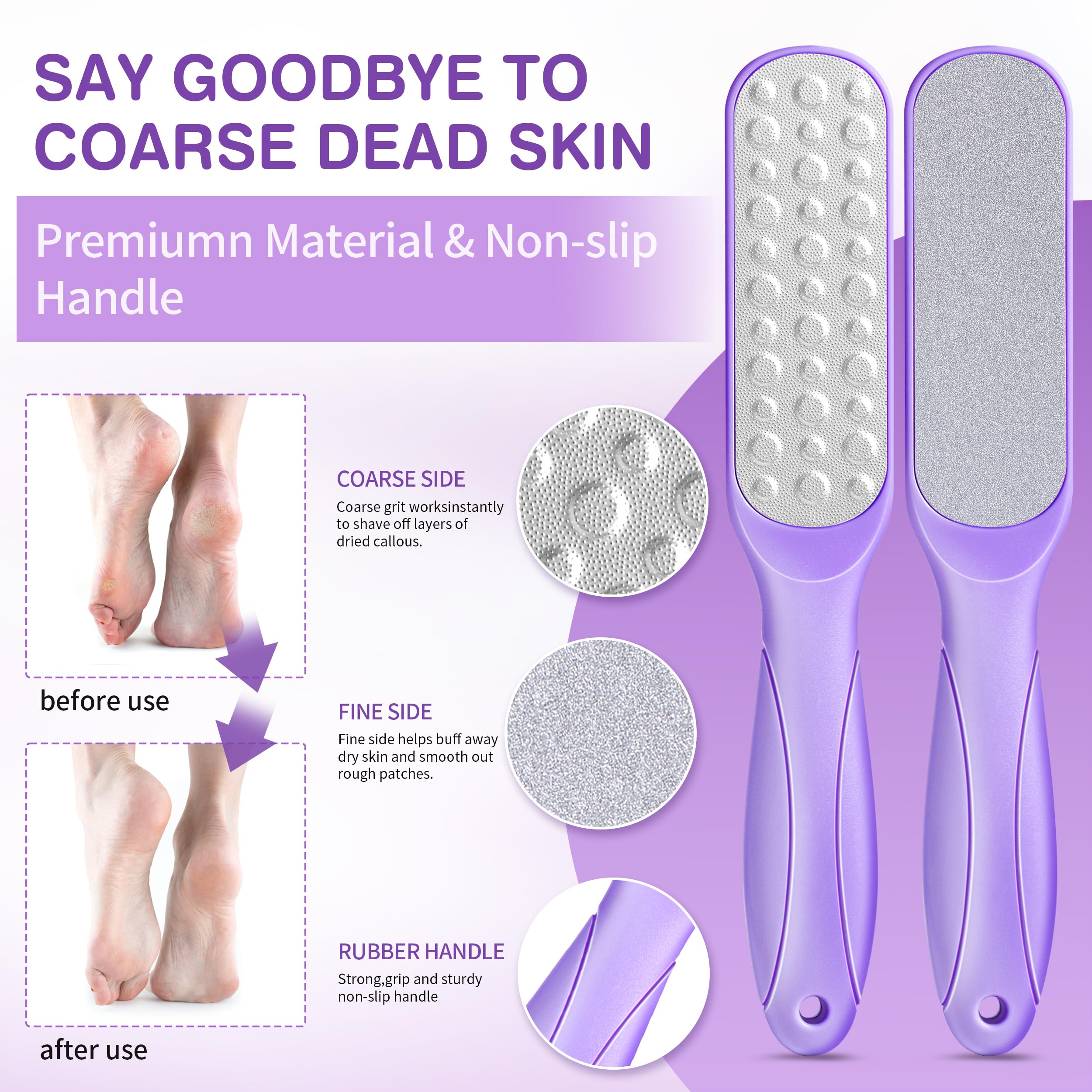 LUCOTIYA exfoliating foot scrub texture on hand for gentle resurfacing
