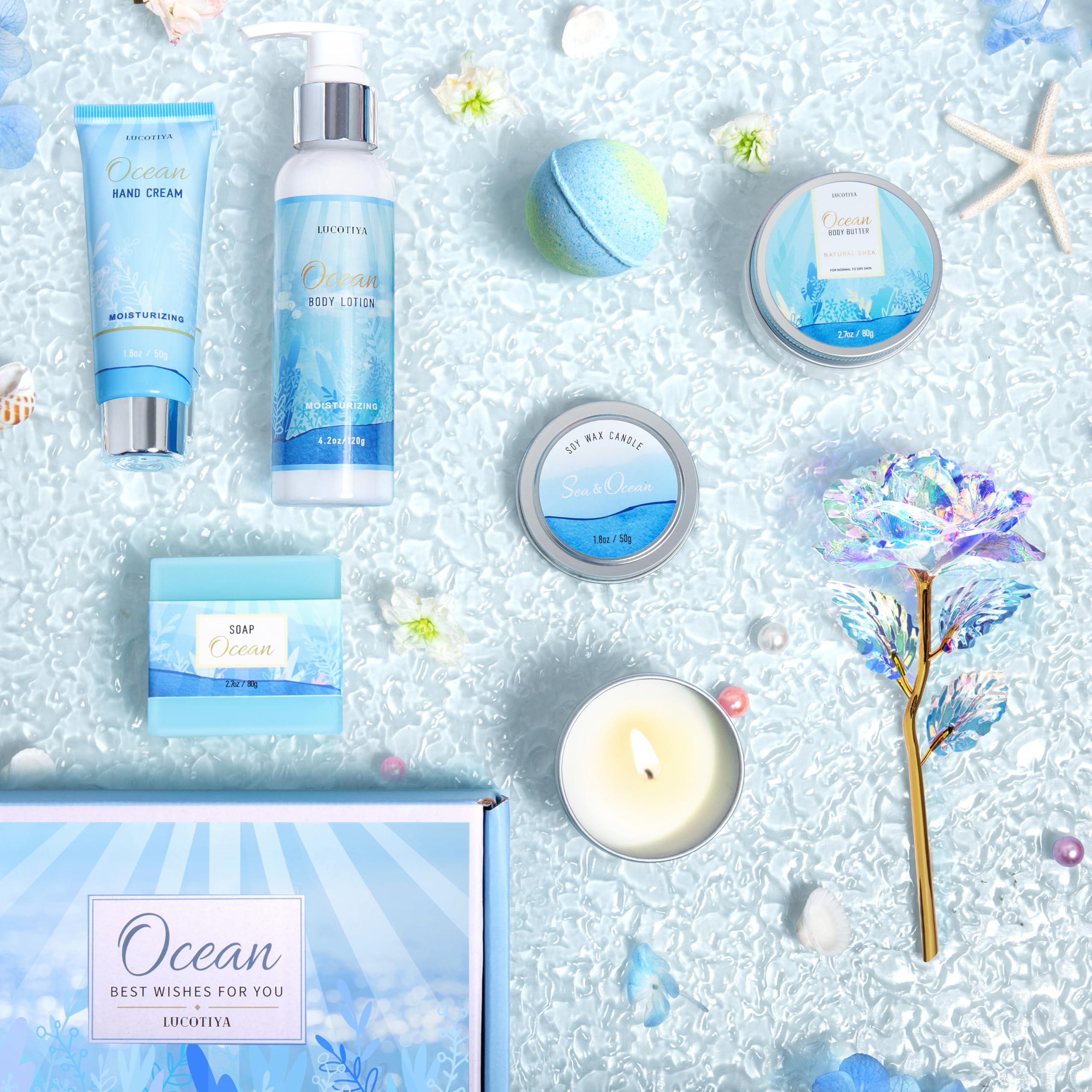 LUCOTIYA ocean soap close-up highlighting texture and gentle cleansing