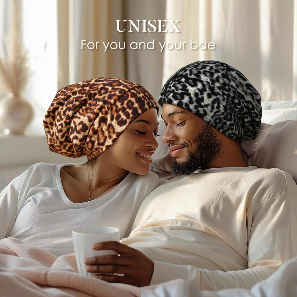 LULUSILK bonnet beside ruler showing dimensions and roomy interior benefit