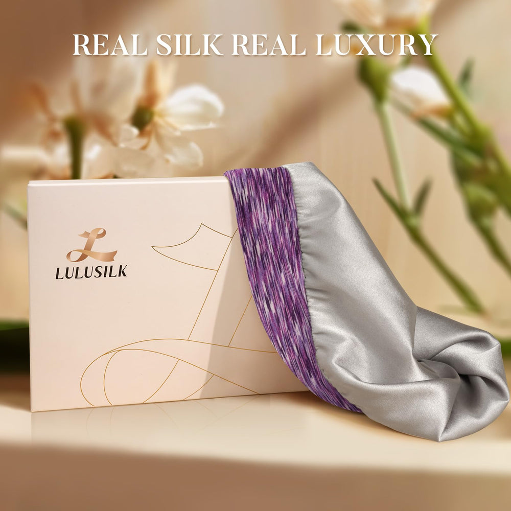 LULUSILK bonnet in gift box packaging presented as a ready-to-give protective hair gift
