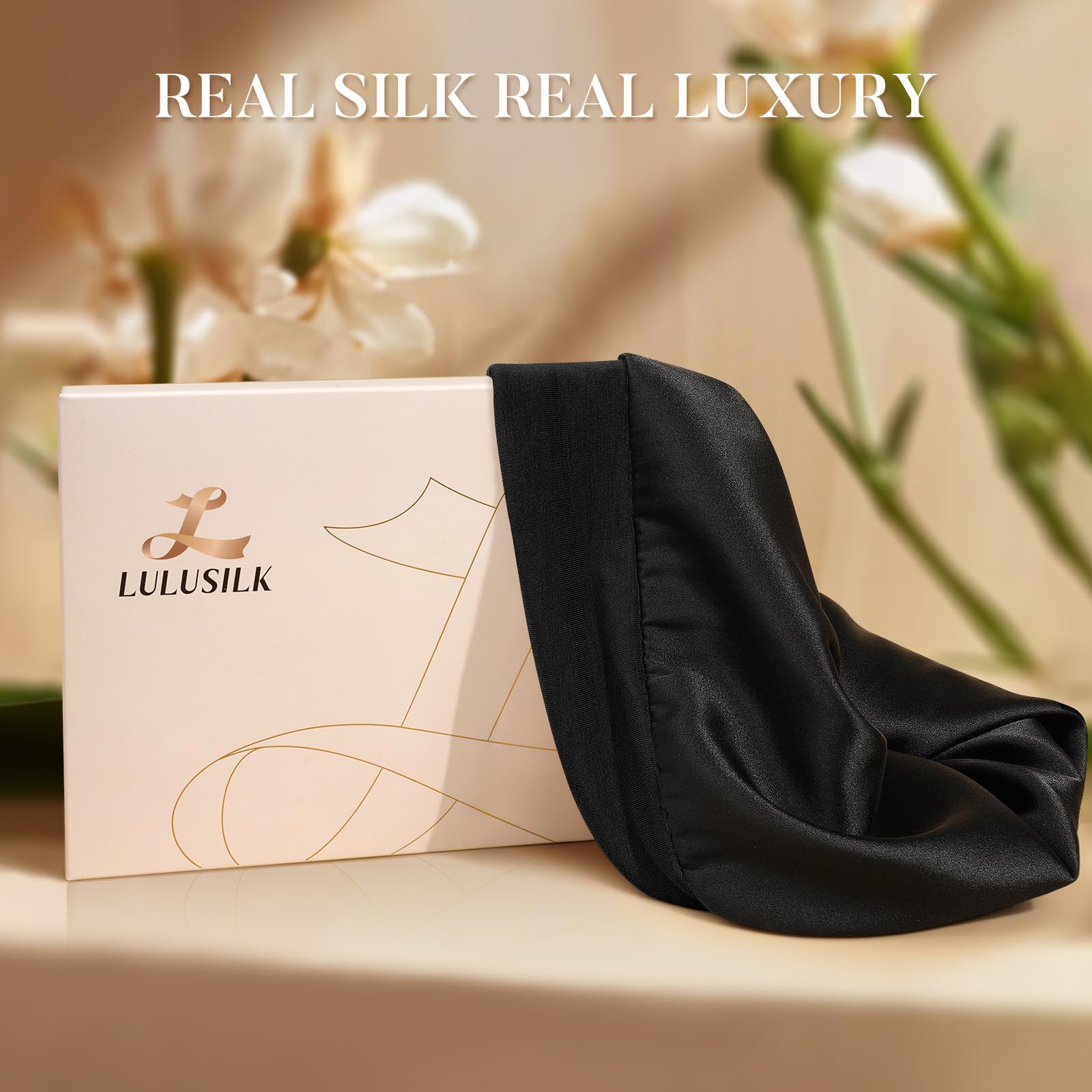 LULUSILK gift box packaging showing ready-to-gift presentation advantage