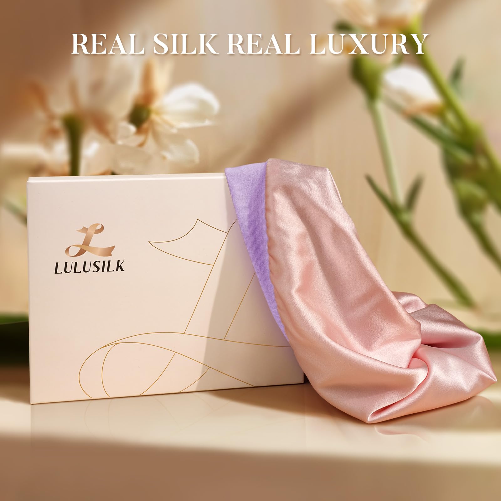 LULUSILK gift box presentation ready to gift and delight recipients