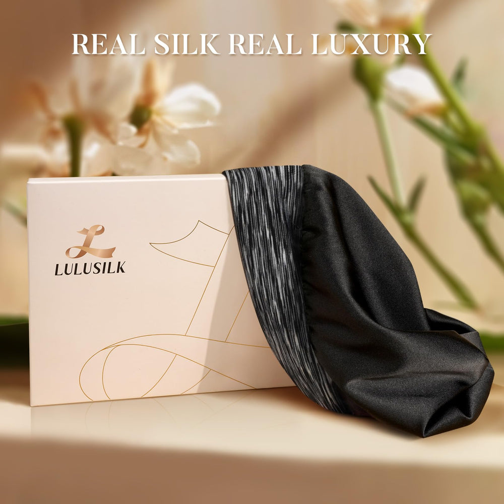 LULUSILK bonnet packaged in a gift box ready for gifting and special occasions