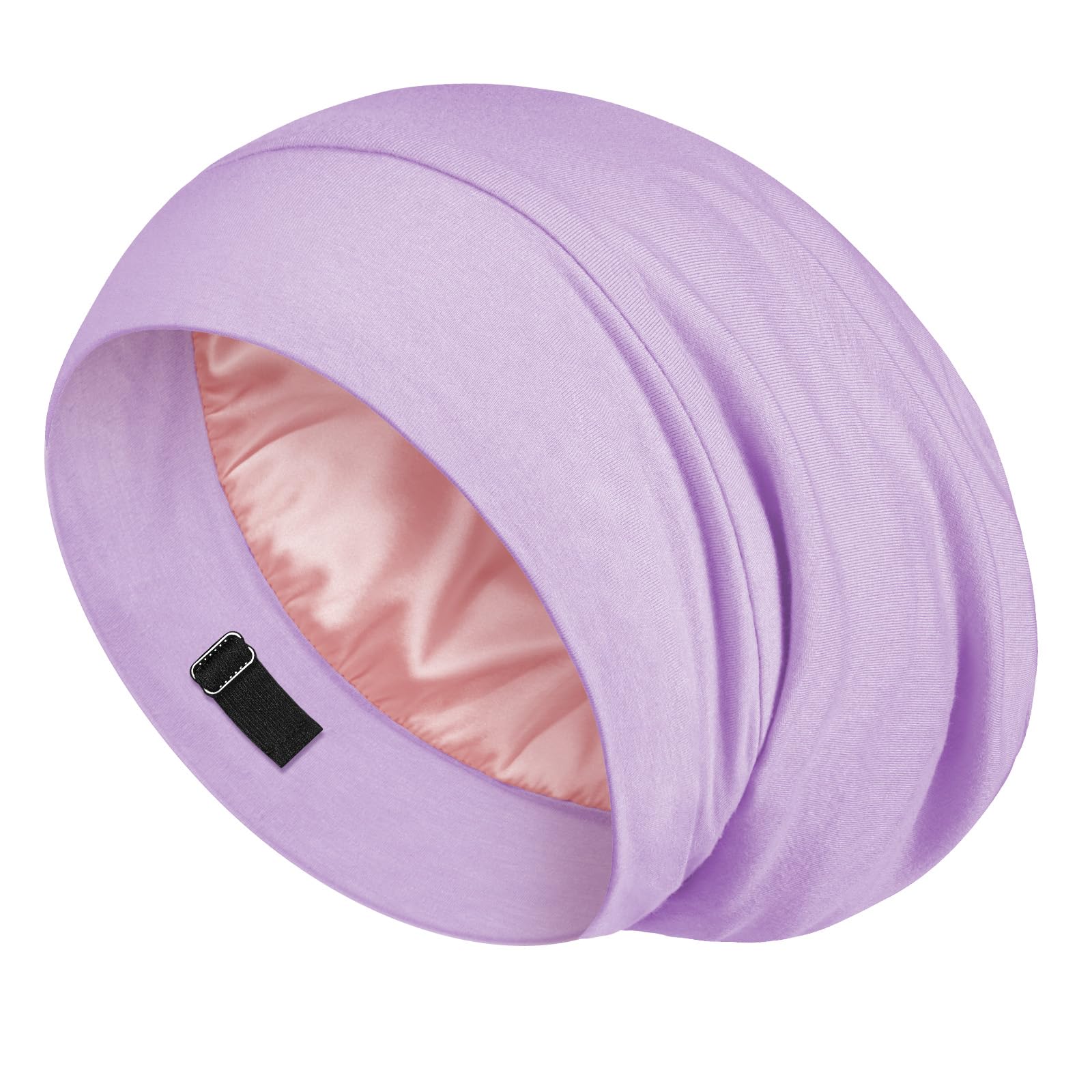 LULUSILK lavender bonnet front packaging showing elegant design and protection