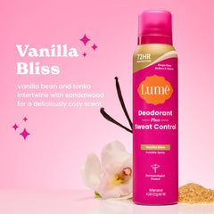 Lume back label with ingredients and directions for clear usage benefit