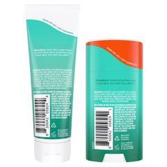 Lume cucumber tube close-up highlighting 3 oz cream and easy-rub texture benefit