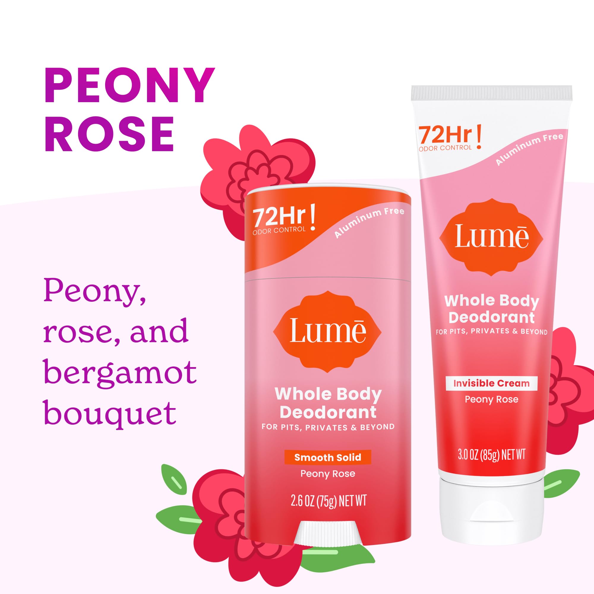 Lume bundle on bathroom shelf conveying everyday routine benefit
