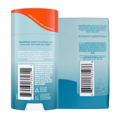 Lume smooth solid deodorant stick close-up showing glide and residue-free finish