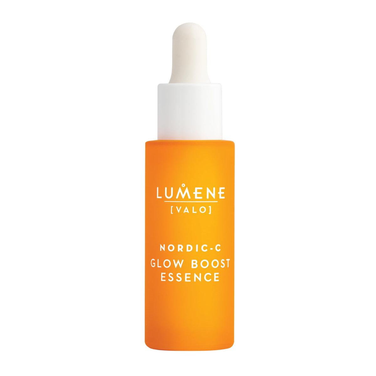 Lumene bottle front packaging showing label and glow benefits