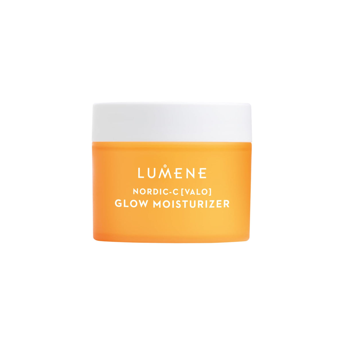 Lumene Nordic-C front packaging showing product and glow benefit
