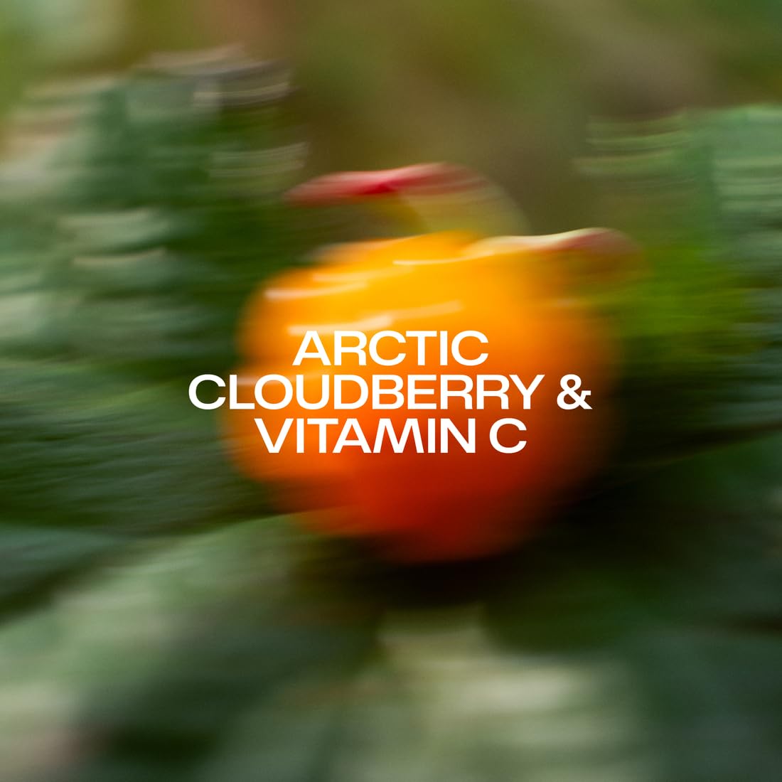 Lumene Nordic-C cloudberry extract ingredient shot for antioxidant boost