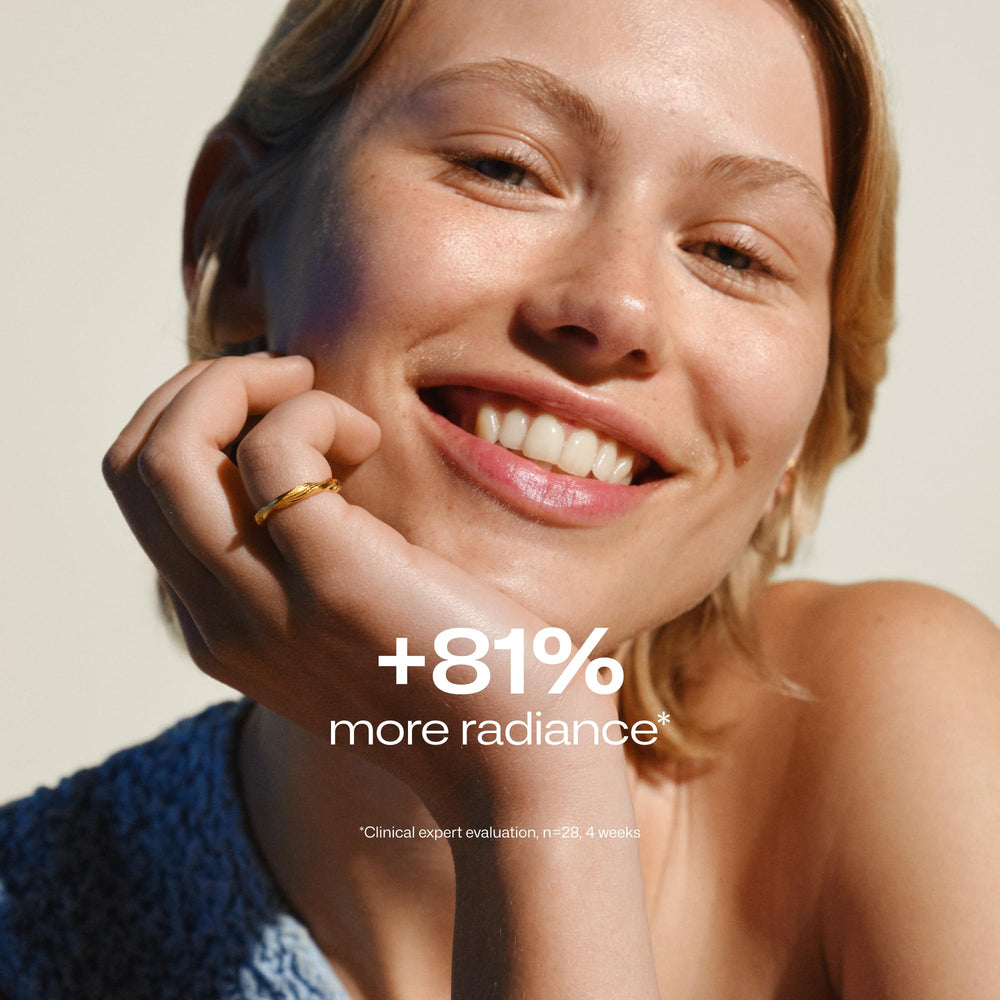 Lumene texture close-up showing lightweight gel‑serum for fast absorption