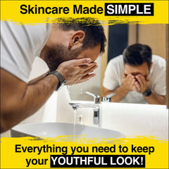 Lumin Dynamic Duo on bathroom shelf showing easy routine and grooming convenience