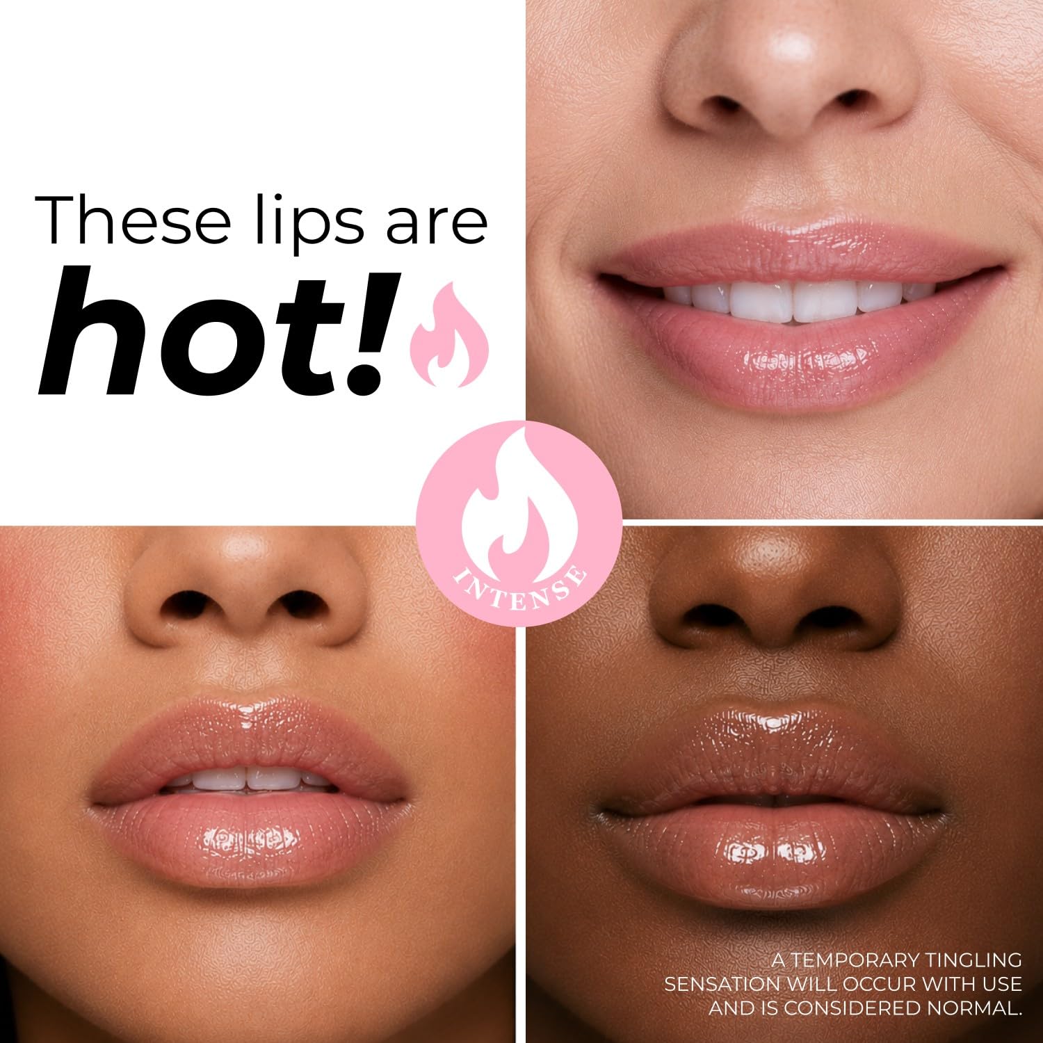 LUMINESS Hot Kiss next to ruler for scale showing compact size and travel-friendly convenience
