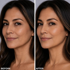 LUMINESS primer pump dispensing SPF 50 with smooth finish