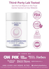 Lunakai capsule closeup highlighting vegetarian capsules and texture