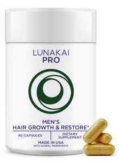 Lunakai front label bottle showing product name and benefits