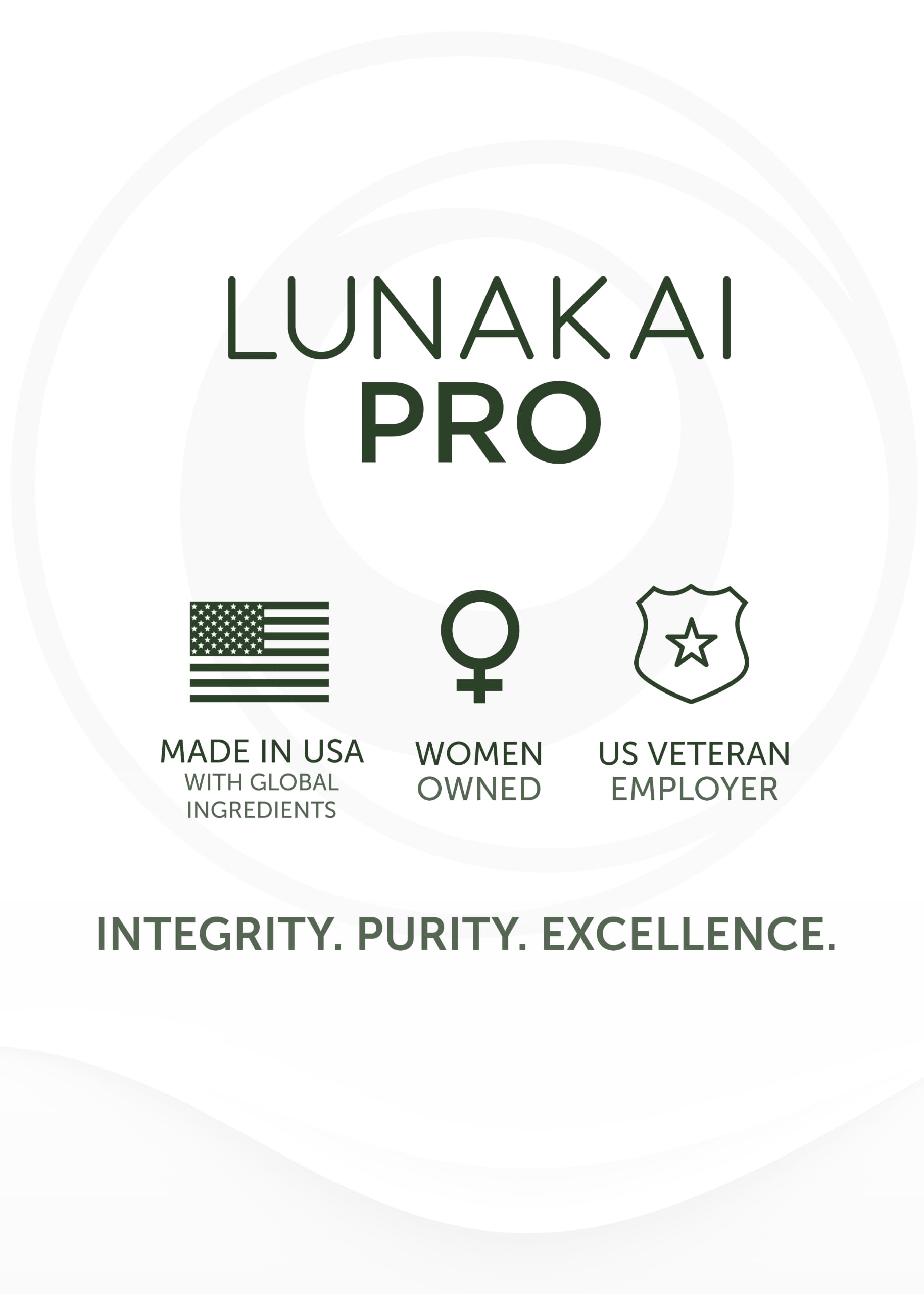 third-party lab certificate accompanying Lunakai transparency claim
