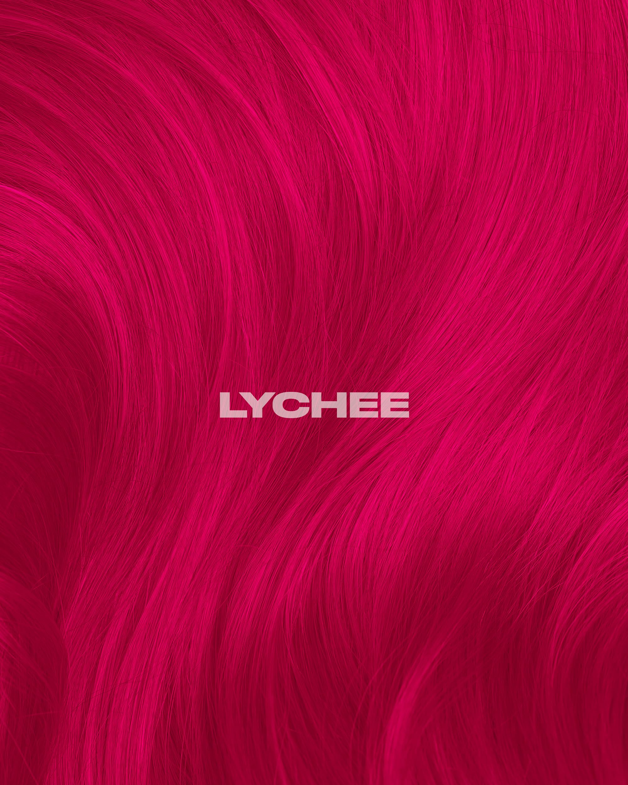 Close-up poured texture of Lunar Tides Lychee demonstrating creamy conditioning formula