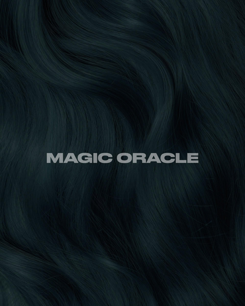 Lunar Tides swatch on bleached hair revealing vibrant teal dimension