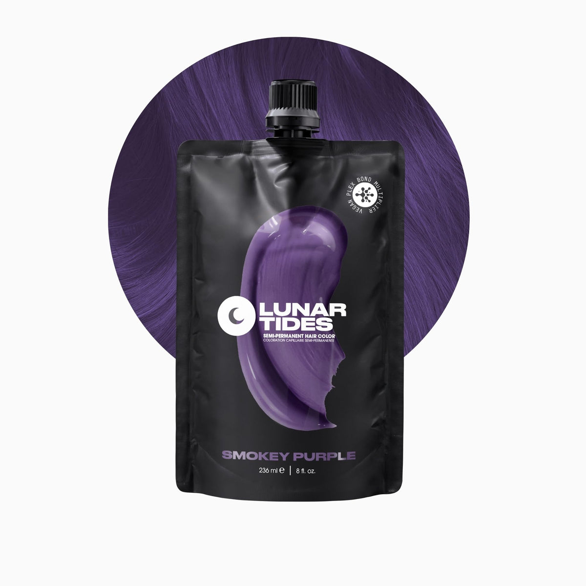 Lunar Tides front packaging showing bottle and label, clear product identity and use benefit