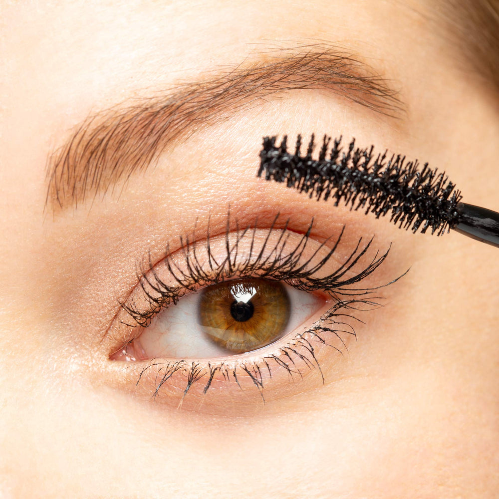 Lune+Aster open tube angled to show formula and brush for easy layering