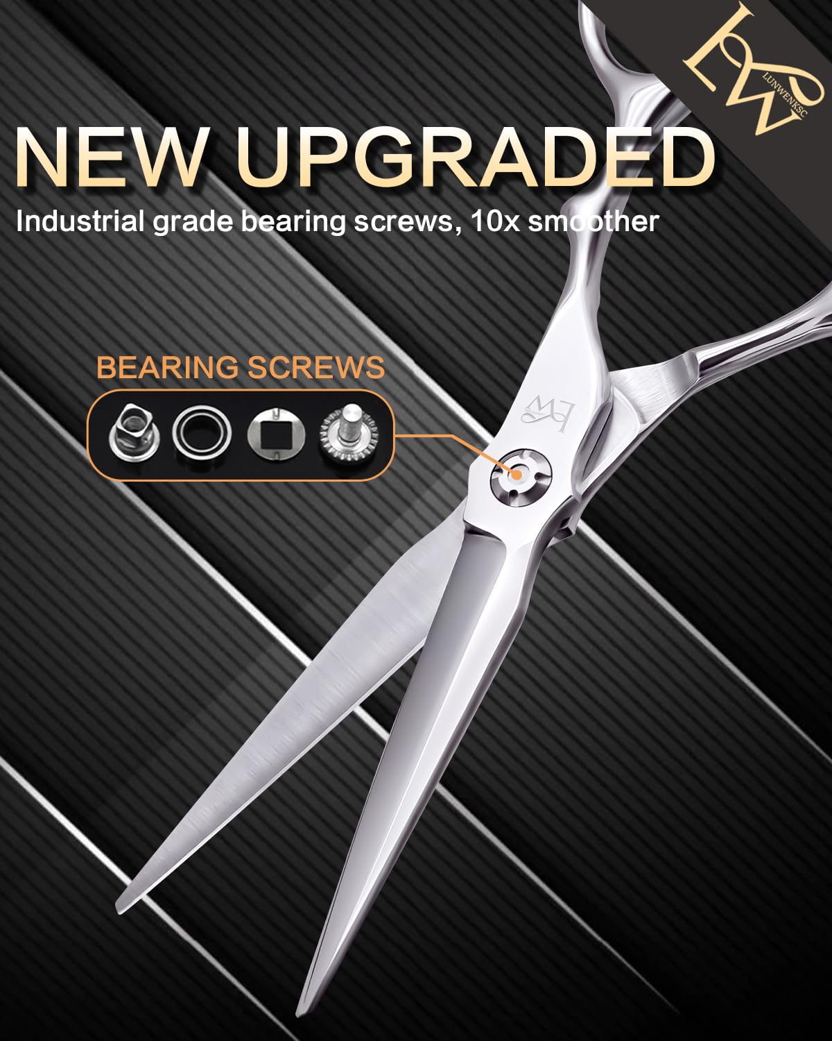 Lunwenksc ergonomic offset handle shown for reduced wrist strain