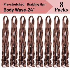 Luoyudu braid being installed by stylist hands demonstrating quick separation