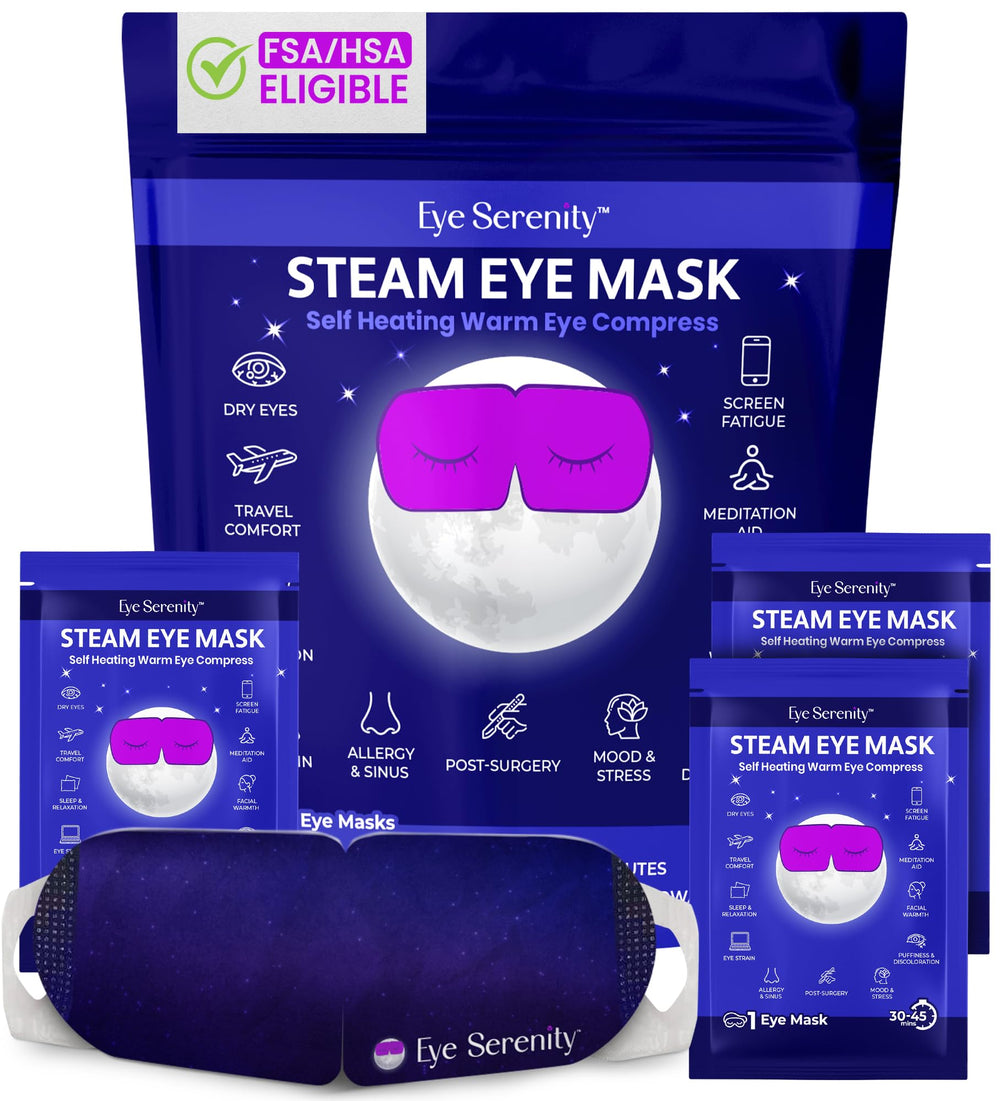 Bedside scene with Lure Essentials mask ready for calming pre-sleep routine
