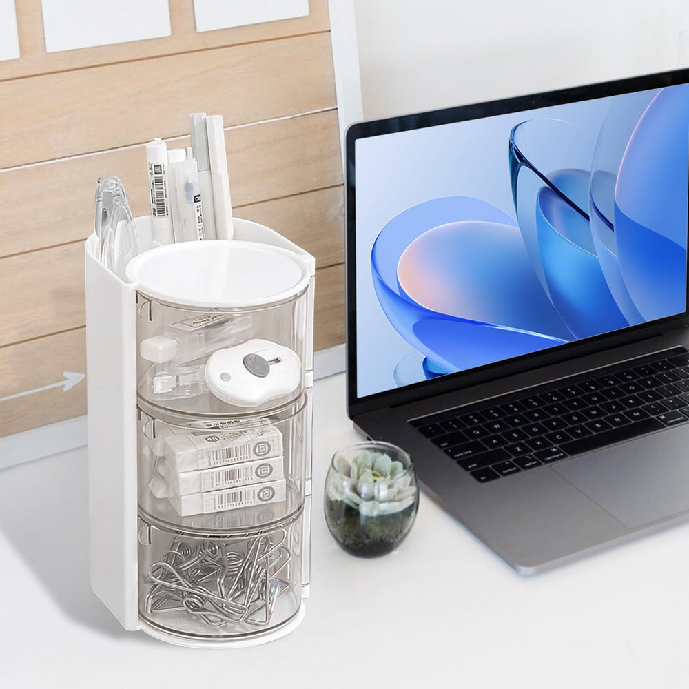 luscinia side profile highlighting compact, space-saving vertical design