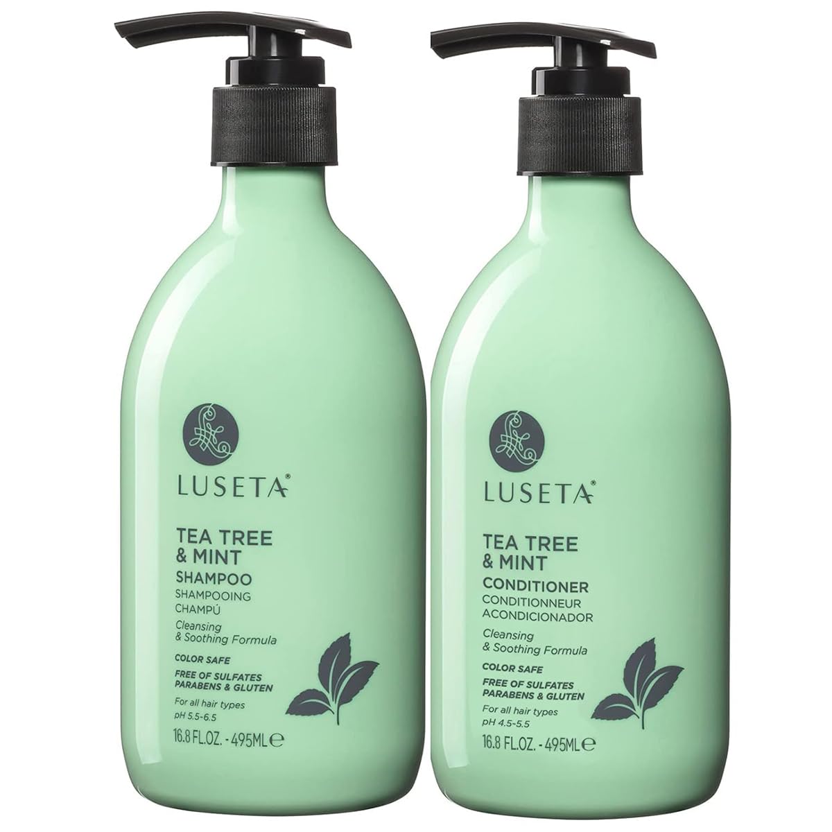 LUSETA front packaging showing set and benefits